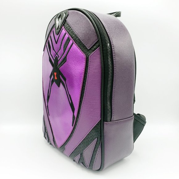 Loungefly Purple and Black Spider Backpack and Wallet Set main image 11